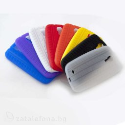 Силиконов калъф с релеф на гума за Samsung Galaxy S4/S4 VE