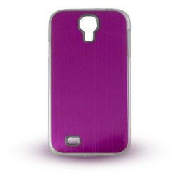 Алуминиев калъф за Samsung Galaxy S4/S4 VE - ярко розов