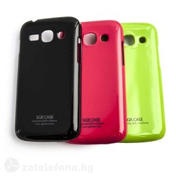 Пластмасов гланциран калъф за Samsung Galaxy Ace 3