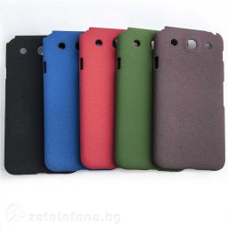 Пластмасов калъф за LG Optimus G Pro с пясъчна текстура