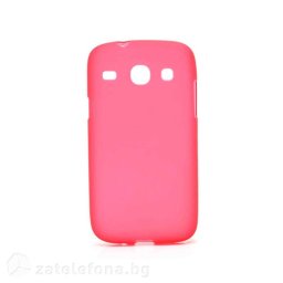 Силиконов калъф за Samsung Galaxy Core I8260 - червен