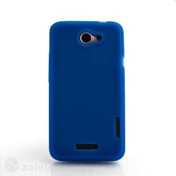 Силиконов калъф за HTC One X - син