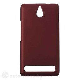 Пластмасов калъф за Sony Xperia E1 - червен