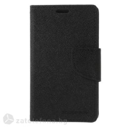 Калъф страничен флип модел GOOSPERY, марка Mercury за Nokia X - черен