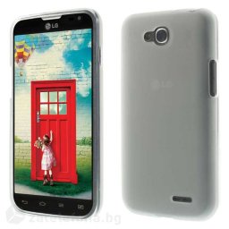 Силиконов калъф за LG L90 D405 One SIM - бял