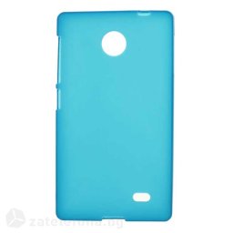 Силиконов калъф за Nokia X - светло син