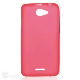 Силиконов калъф за HTC Desire 516 - червен