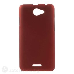 Пластмасов калъф за HTC Desire 516 - червен