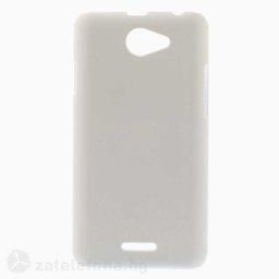 Пластмасов калъф за HTC Desire 516 - бял