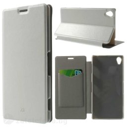 Тънък калъф страничен flip за Sony Xperia Z3 – бял