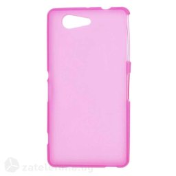 Силиконов калъф за Sony Xperia Z3 Compact - розов