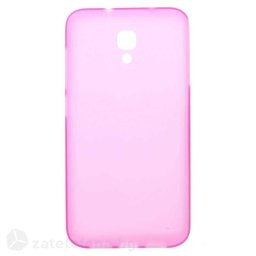 Силиконов калъф за Alcatel One Touch Idol 2 - розов