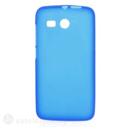Силиконов калъф за Huawei Ascend Y511 - тъмно син