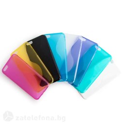 Силиконов калъф за iPhone 6 Plus със S-образен дизайн