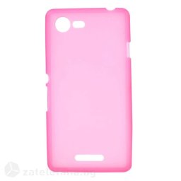 Силиконов калъф за Sony Xperia E3/E3 Dual - розов