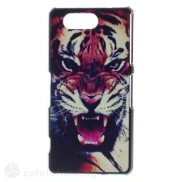 Пластмасов калъф за Sony Xperia Z3 Compact - тигър