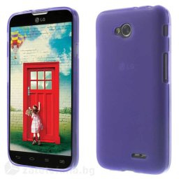 Силиконов калъф за LG L70 D325 Dual SIM - лилав