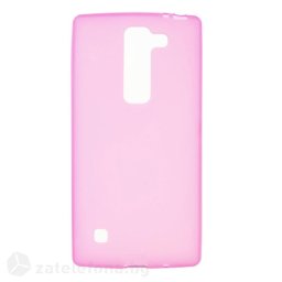 Силиконов калъф за LG Spirit - розов
