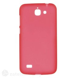 Силиконов калъф за Huawei Ascend G730 - червен