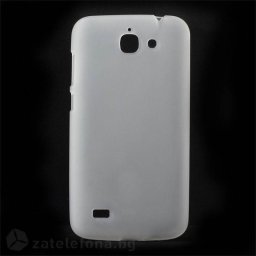 Силиконов калъф за Huawei Ascend G730 - бял