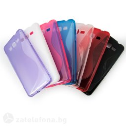 Силиконов калъф за Samsung Galaxy Grand Prime със S-образен дизайн
