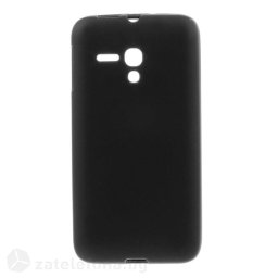 Силиконов калъф за Alcatel One Touch Pop D5 - черен