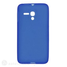Силиконов калъф за Alcatel One Touch Pop D5 - тъмно син