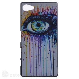 Пластмасов калъф за Sony Xperia Z5 Compact - шарено око