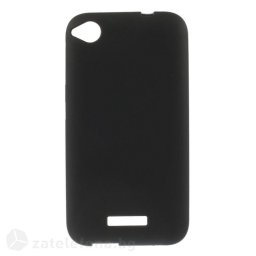 Силиконов калъф за HTC Desire 320 - черен