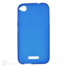 Силиконов калъф за HTC Desire 320 - тъмно син