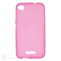 Силиконов калъф за HTC Desire 320 - розов