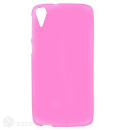 Силиконов калъф за HTC Desire 828 - розов