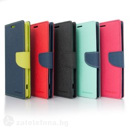 Калъф страничен флип модел GOOSPERY, марка Mercury за Sony Xperia XA Ultra