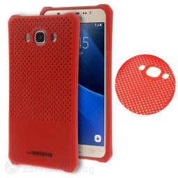 Силиконов калъф марка motomo за Samsung Galaxy J7 2016 - червен