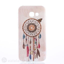 Гланциран силиконов калъф за Samsung Galaxy A3 2017 - cartoon dreamcatcher
