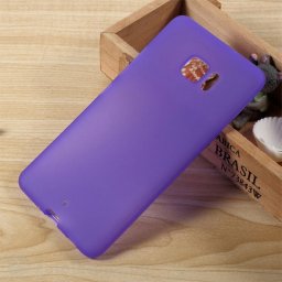 Силиконов калъф за HTC U Ultra - лилав