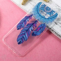 Полупрозрачен силиконов калъф за Samsung Galaxy S8 Plus - dreamcatcher