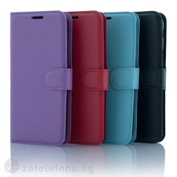 Кожен калъф тип портмоне за Samsung Galaxy J5 2017
