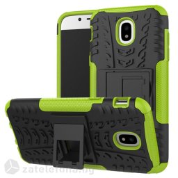 Двупластов калъф със стойка за Samsung Galaxy J5 2017 - зелен