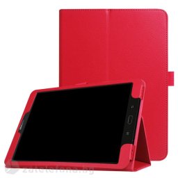 Кожен калъф за Samsung Galaxy Tab S3, 9.7 инча - червен