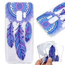 Полупрозрачен силиконов калъф за Samsung Galaxy S9 - dreamcatcher