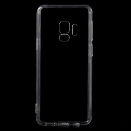 Тънък прозрачен силиконов калъф за Samsung Galaxy S9 - прозрачен