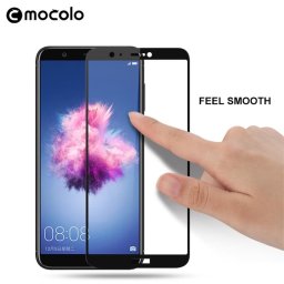 Удароустойчив стъклен протектор за екран марка Mocolo за Huawei P Smart - черен