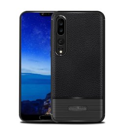 Силиконов гръб Rugged Armor за Huawei P20 Pro - черен