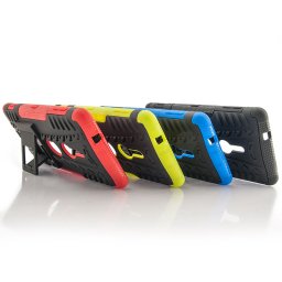 Двупластов гръб със стойка за Sony Xperia XZ2