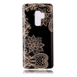 Силиконов гръб за Samsung Galaxy S9 Plus - жълти шарки