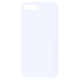 Силиконов калъф за Huawei Y6 2018 - бял