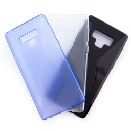Силиконов гръб за Samsung Galaxy Note9 със S-образен дизайн