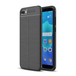 Силиконов гръб Rugged Armor за Huawei Y5 2018 - черен