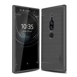 Силиконов гръб марка MOFI за Sony Xperia XZ2 Premium - сив